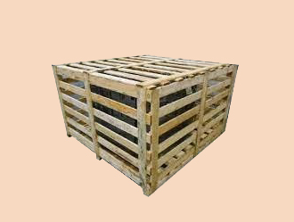 Rubberwood Crate