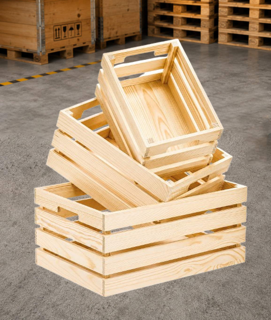 Industrial Wooden Crates Manufacturer